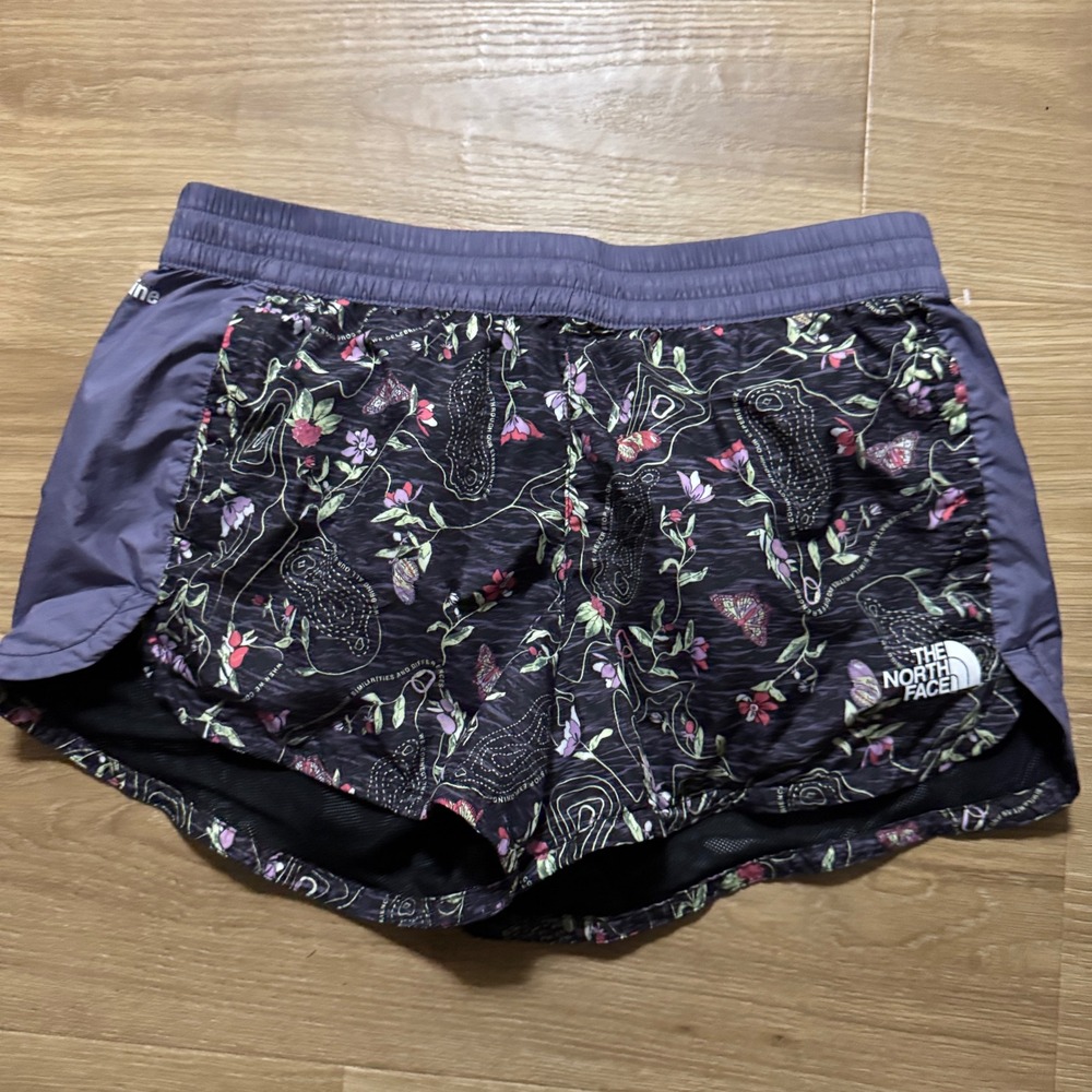 The‎ North Face Womens Hydrenalite Floral Running Shorts